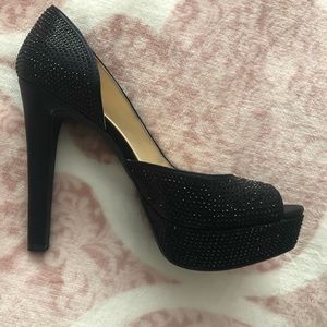 Jessica Simpson black high heels size 10